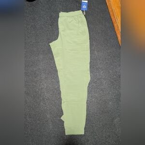 Janji Transit Tech Pants, Olive Green Men's Medium